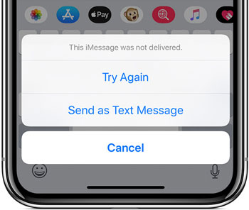 iPhone  中蓝色气泡和绿色气泡短信有什么区别？无法发送短信怎么办？