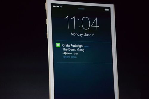 iOS8全新功能：短信语音聊天