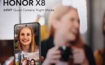 荣誉X8智能手机超越卓越的摄影和视频功能