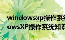 windowsxp操作系统属于什么系统（WindowsXP操作系统知识）