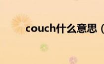 couch什么意思（couch potato）