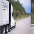 Tesla Semi 带着高级拖车租赁拖车上路