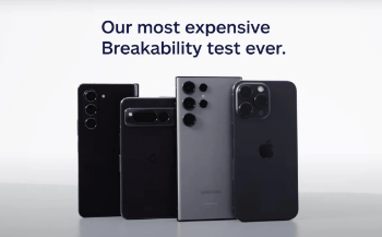 Galaxy Z Fold 5 在跌落测试中击败 iPhone 15 Pro Max