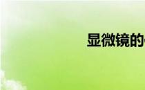 显微镜的使用方法