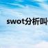 swot分析叫什么（swot分析是什么意思）