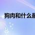 狗肉和什么最配（狗肉和什么一起吃最好）