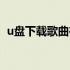 u盘下载歌曲在电脑上怎么下载（u盘下载）