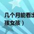 几个月能看出男孩女孩最准（几个月能看出男孩女孩）