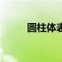 圆柱体表面积公式计算（圆柱体）