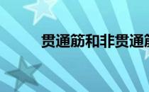 贯通筋和非贯通筋图解（贯通筋）