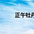 正午牡丹文言文翻译（正午牡丹）